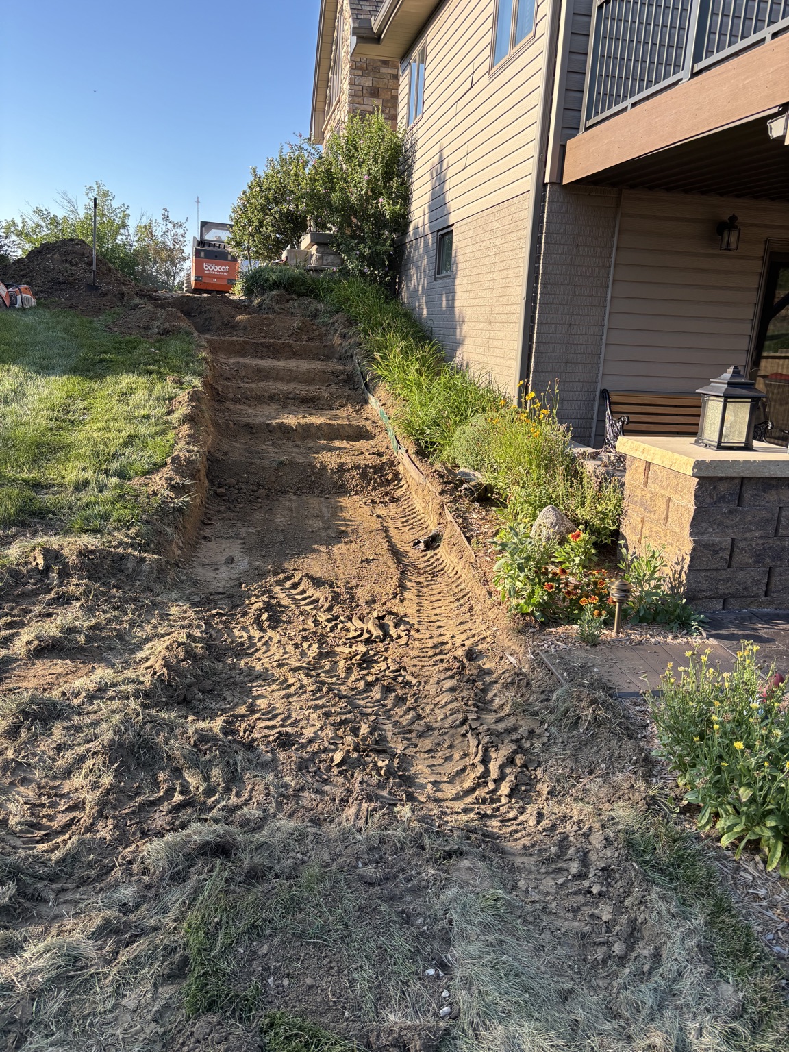 Excavation work